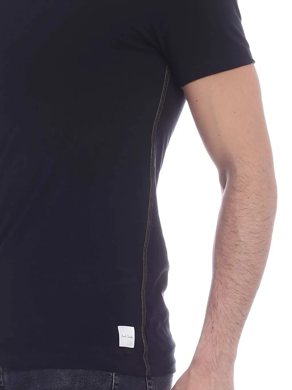 Paul Smith Logo Patch Crewneck T-Shirt