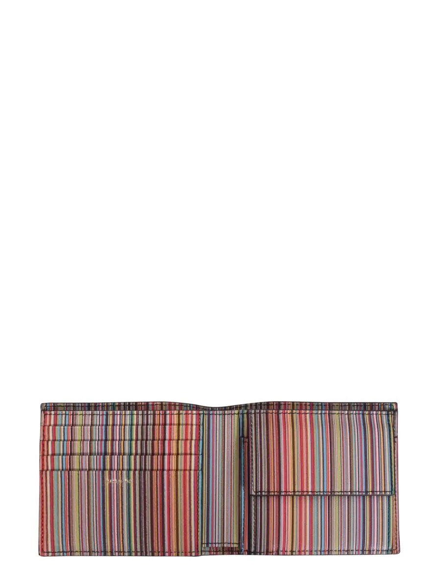 Paul Smith Logo Plaque Bifold Wallet