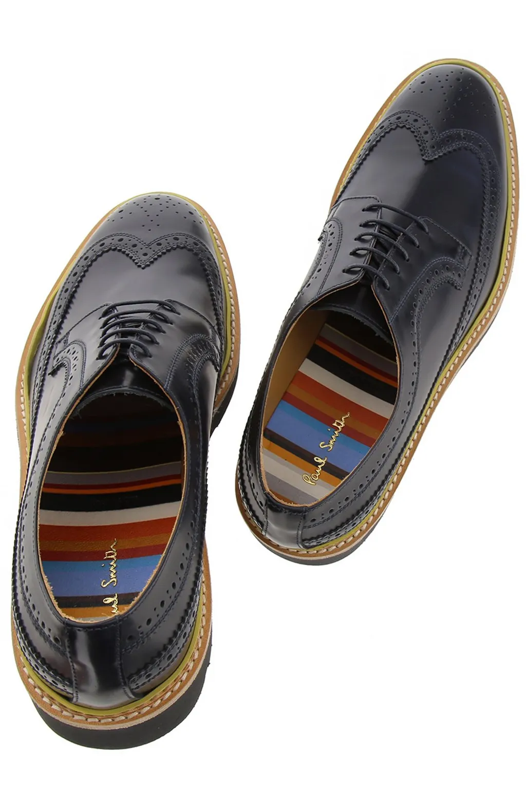 Paul Smith Round Toe Lace-Up Shoes