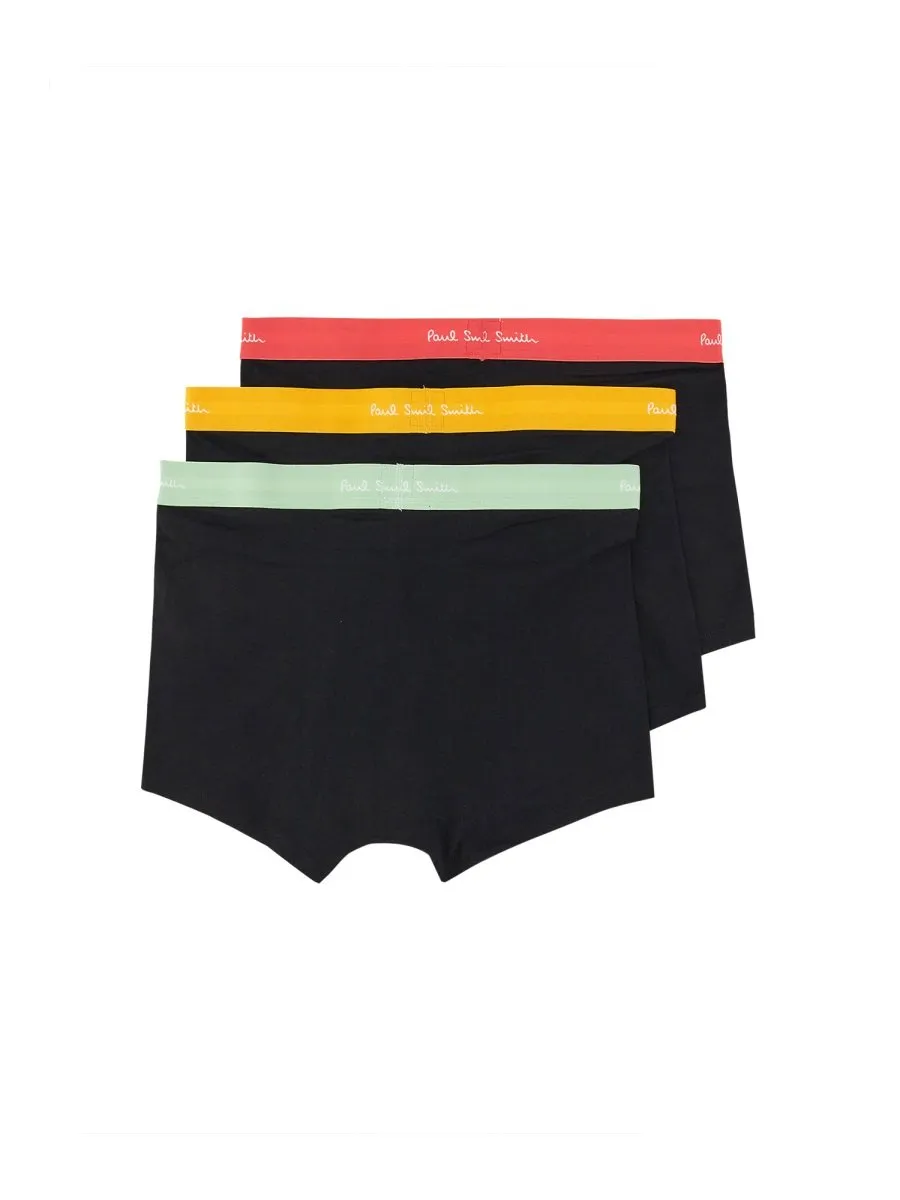 Paul Smith 3 Pack Logo Waistband Boxers