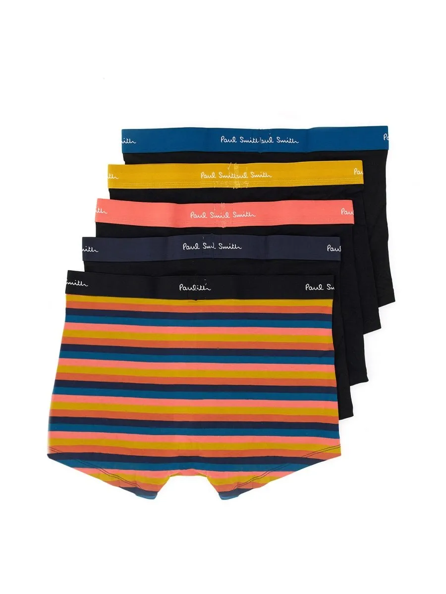 Paul Smith 5 Pack Logo Waistband Boxers