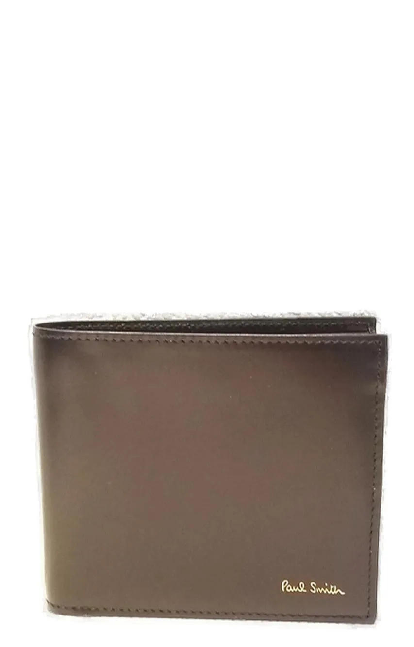 Paul Smith Logo Printed Bi-Fold Wallet