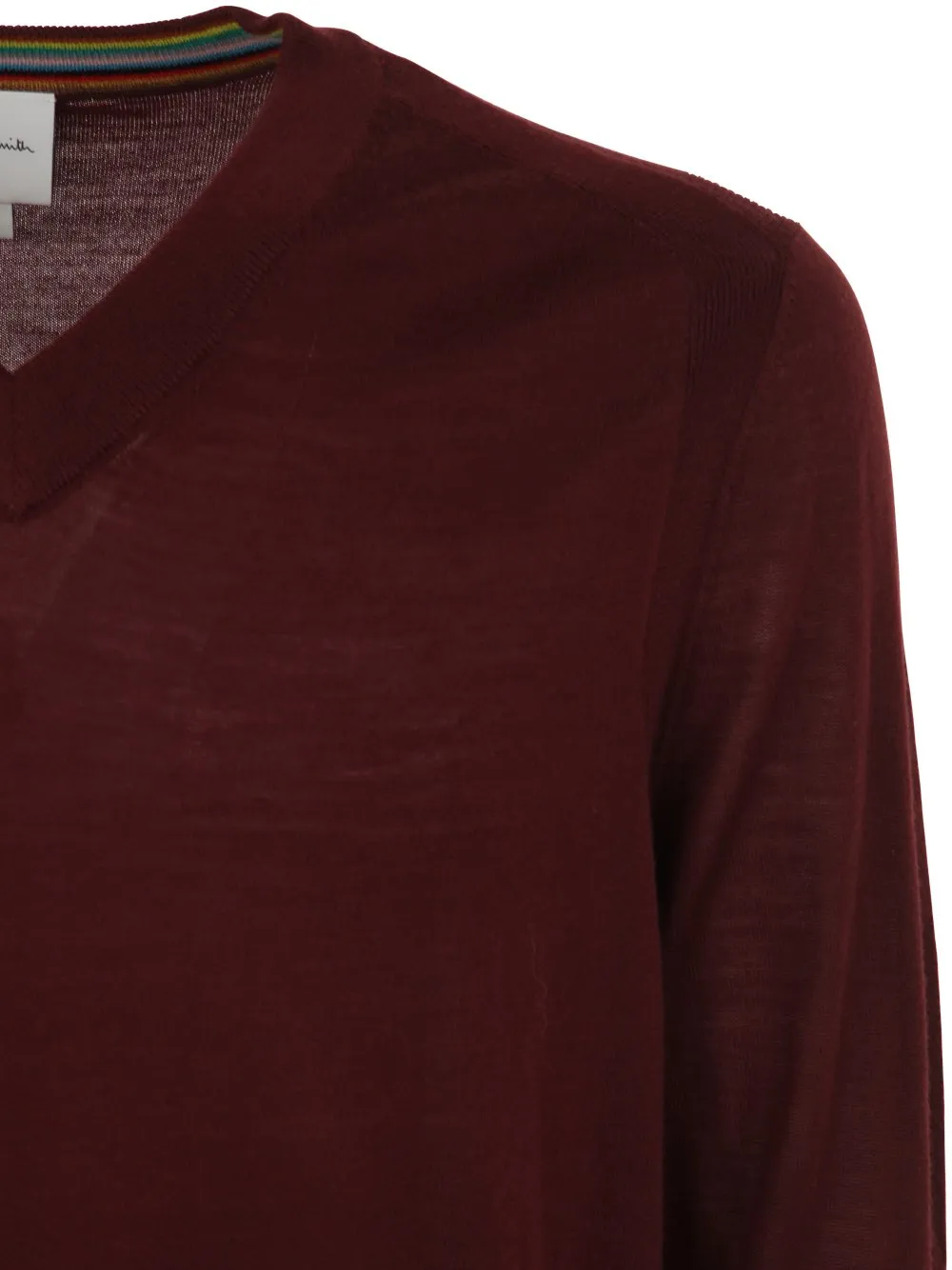 Paul Smith V-Neck Straight Hem Jumper