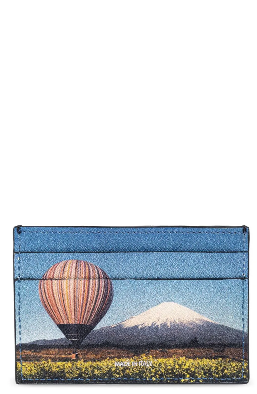 Paul Smith Signature Stripe Balloon Mount Fuji Cardholder