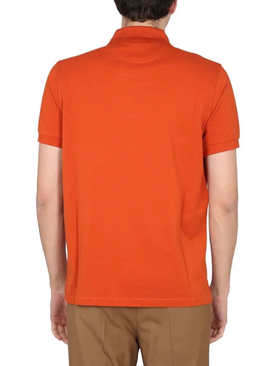 Paul Smith Short-Sleeved Straight Hem Polo Shirt