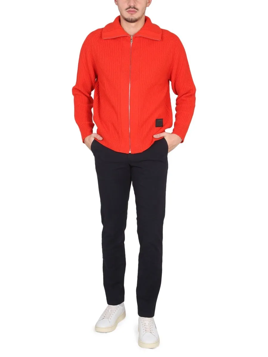 Paul Smith Zip-Up Knitted Cardigan