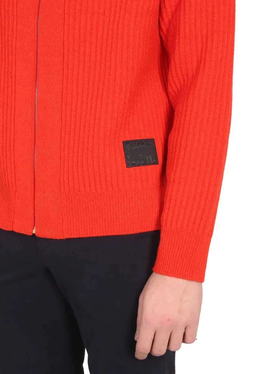 Paul Smith Zip-Up Knitted Cardigan