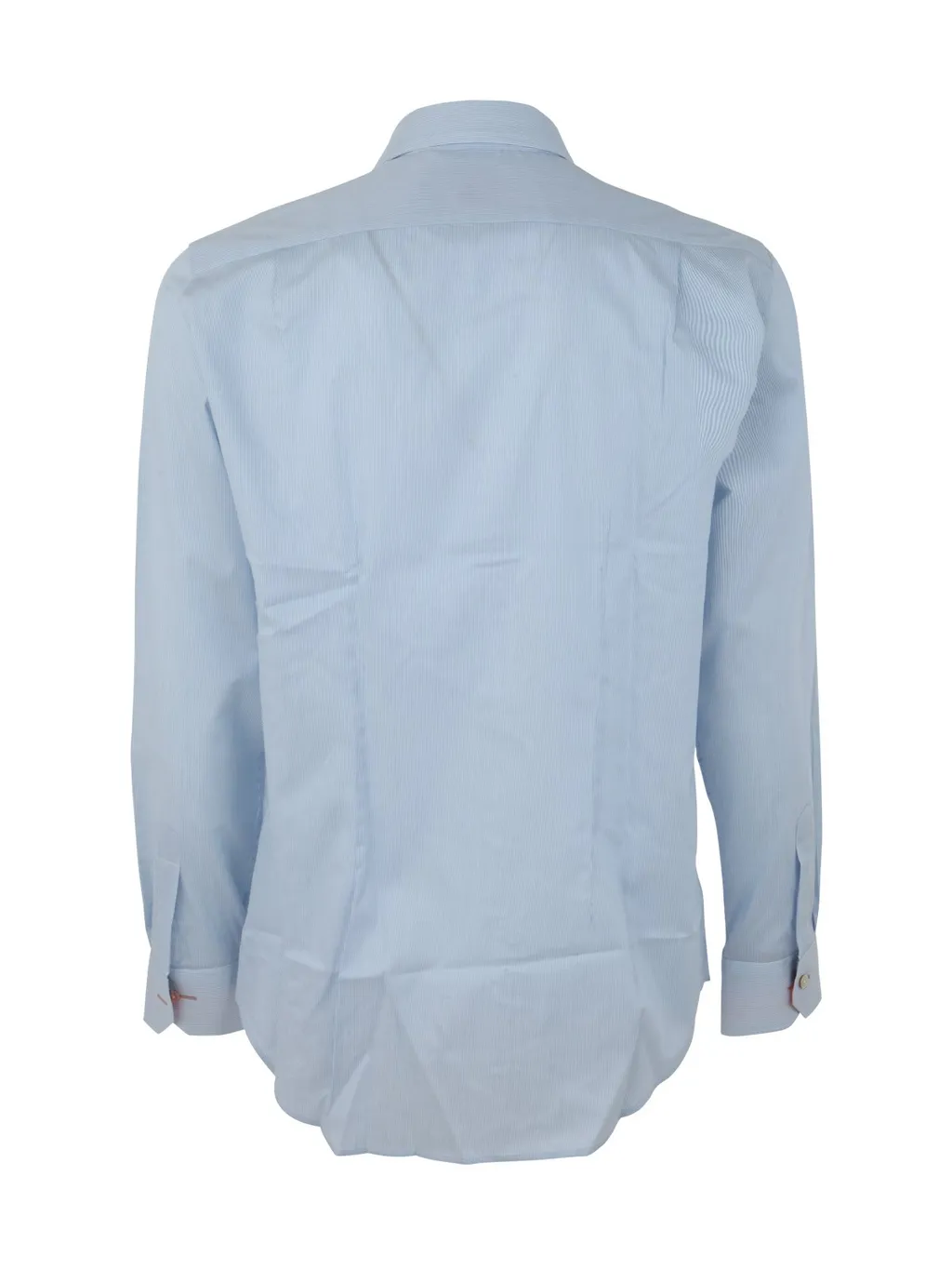 Paul Smith Striped Curved Hem Shirt