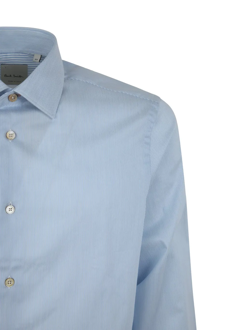 Paul Smith Striped Curved Hem Shirt