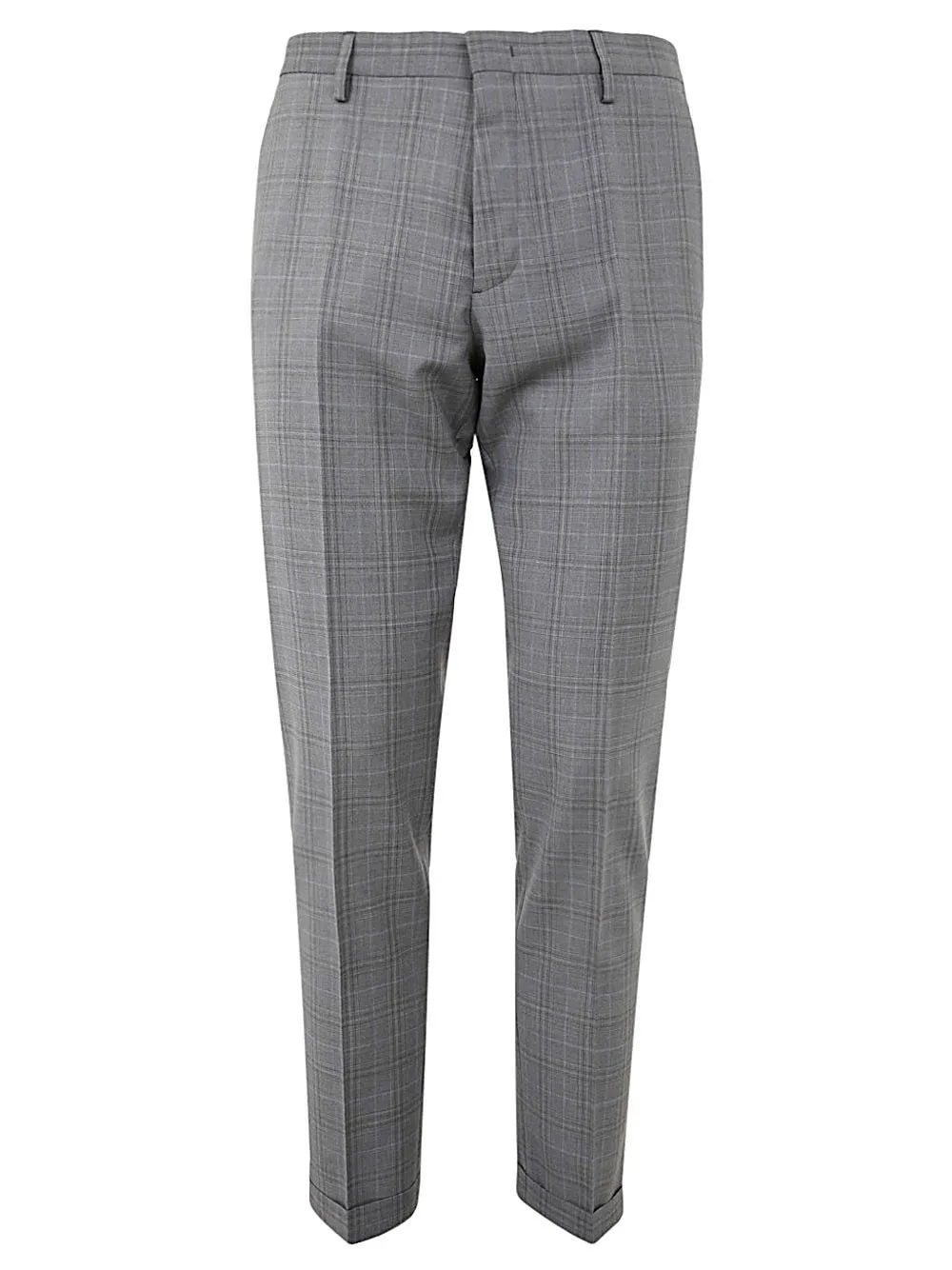 Paul Smith Checked Straight-Leg Trousers