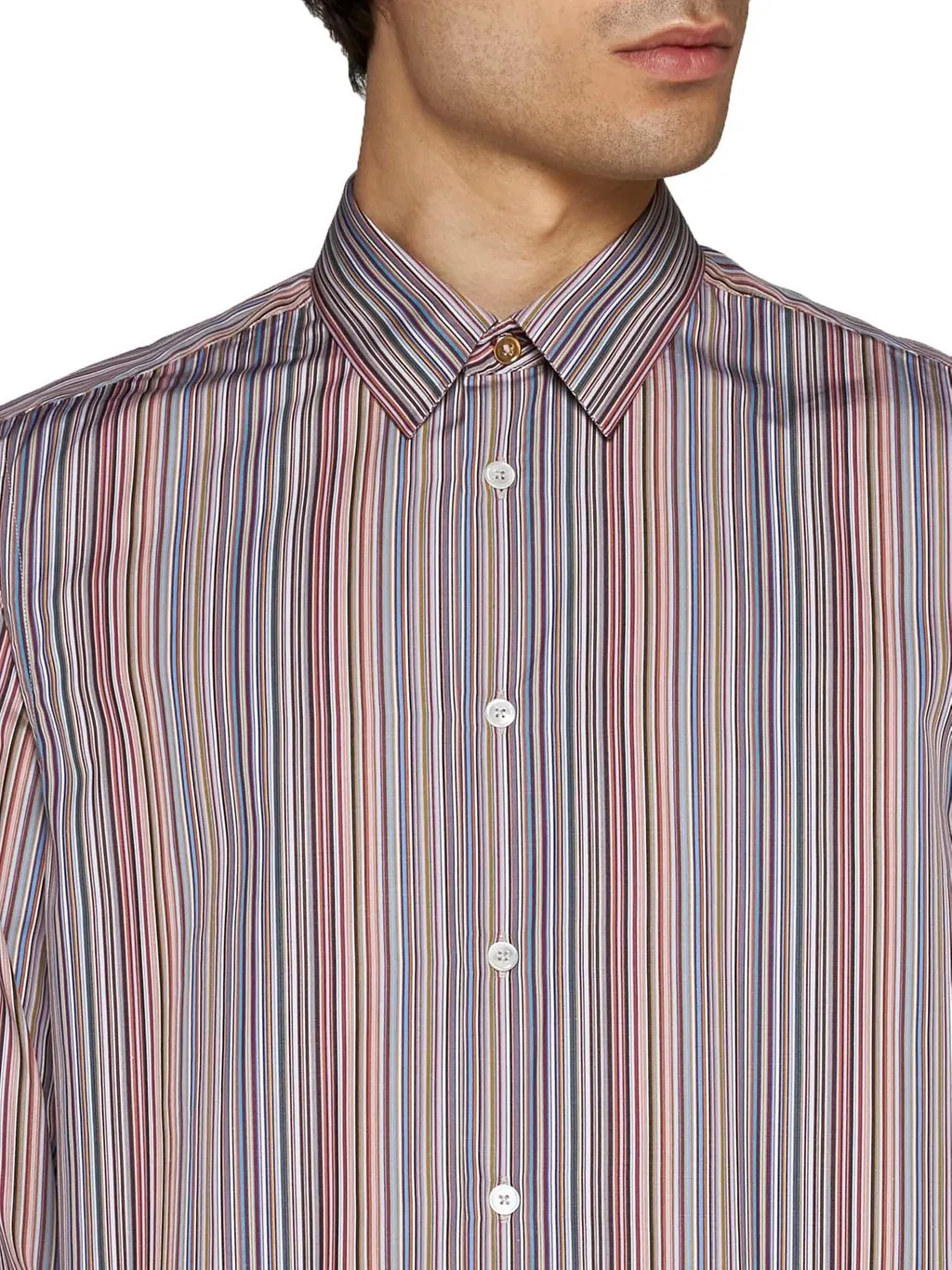 Paul Smith Signature Stripe Slim-Fit Shirt