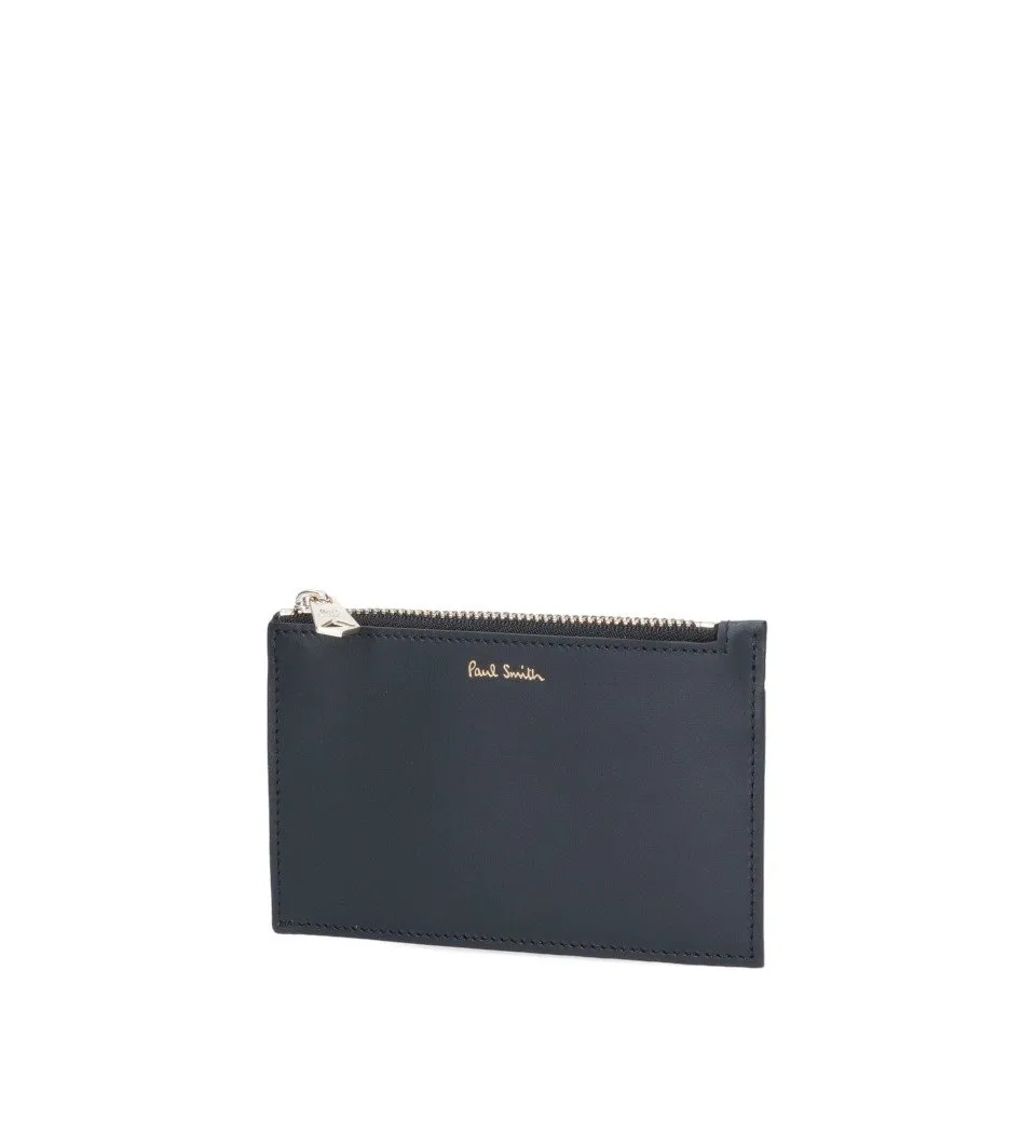 Paul Smith Logo Detailed Zipped Cardholder