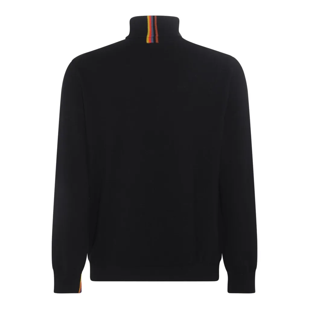 Paul Smith Artist Stripe Roll Neck Jumper