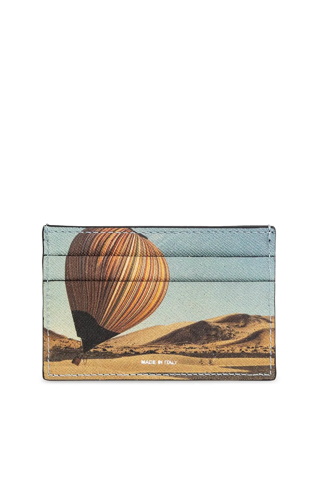 Paul Smith Signature Stripe Balloon-Print Card Case