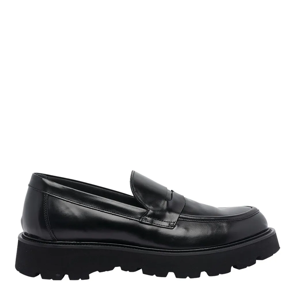 Pawelk's Round Toe Slip-On Loafers