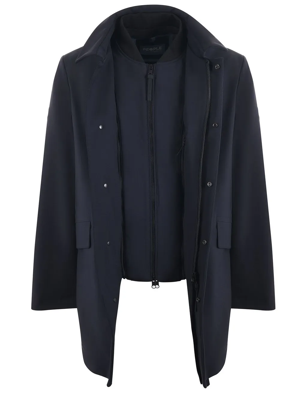 People Of Shibuya Ninaru Zip-Up Coat