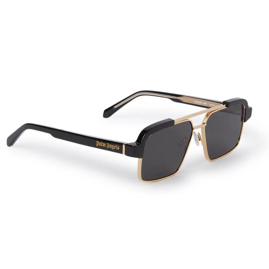 Palm Angels Eyewear Panorama Geometric Frame Sunglasses