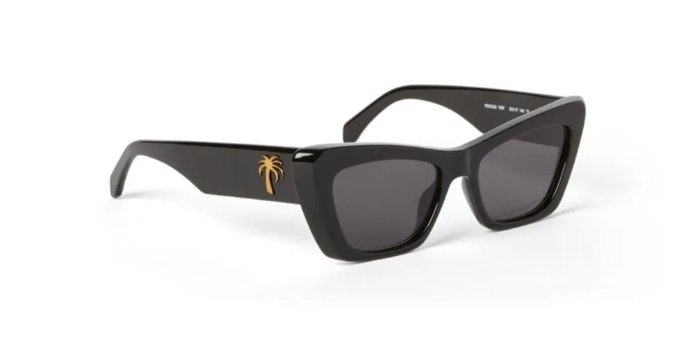 Palm Angels Eyewear Fairfield Cat-Eye Frame Sunglasses