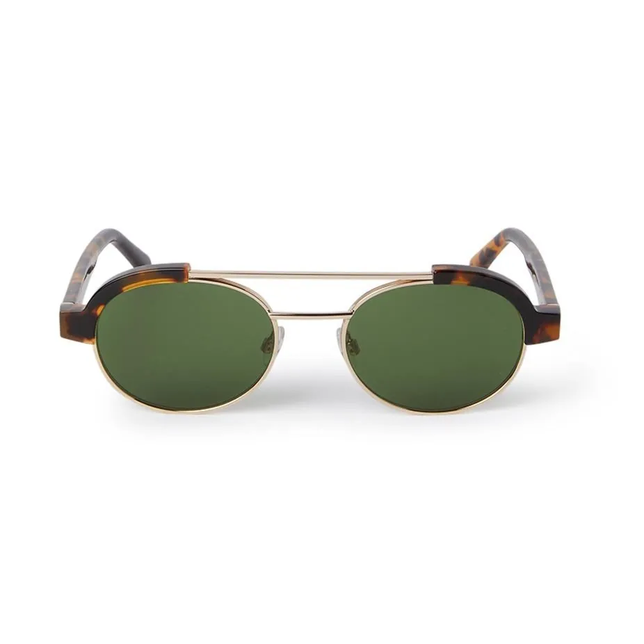 Palm Angels Eyewear Artesia Oval Frame Sunglasses