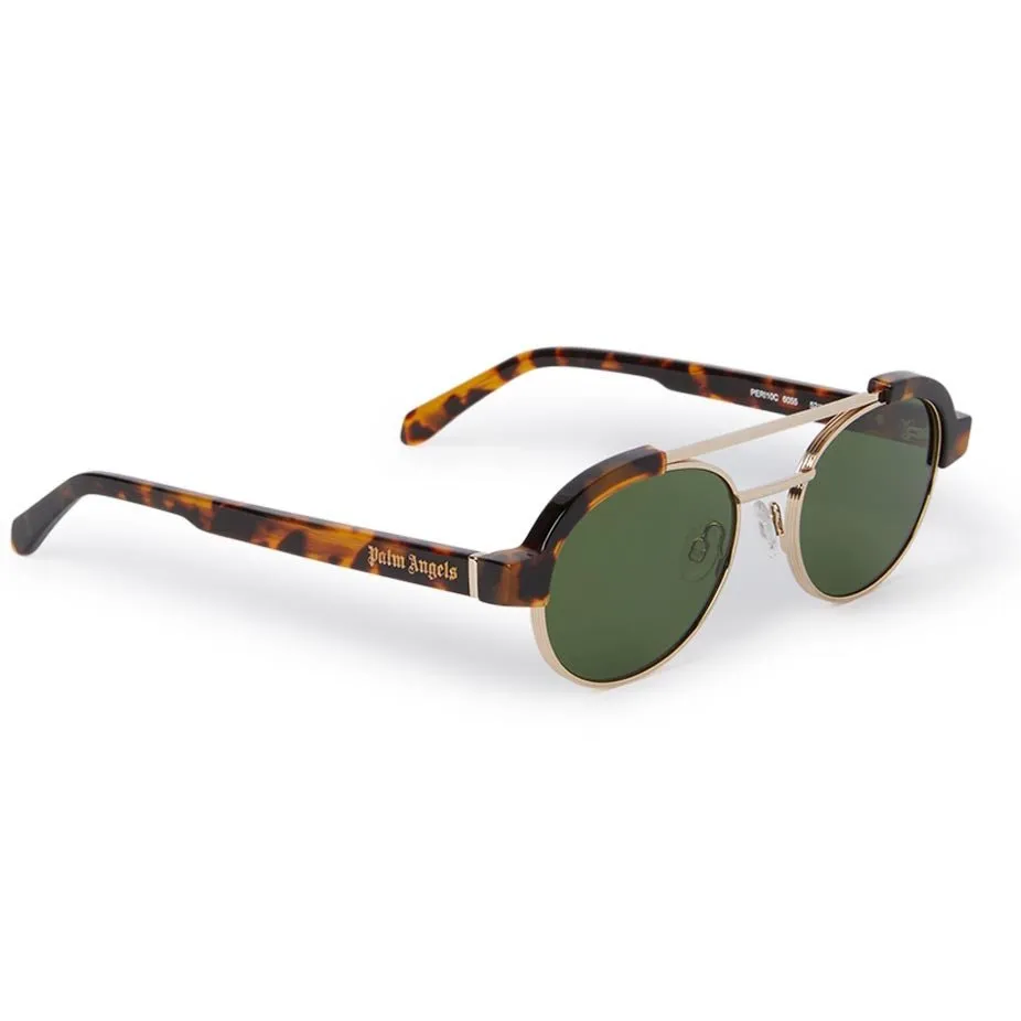 Palm Angels Eyewear Artesia Oval Frame Sunglasses