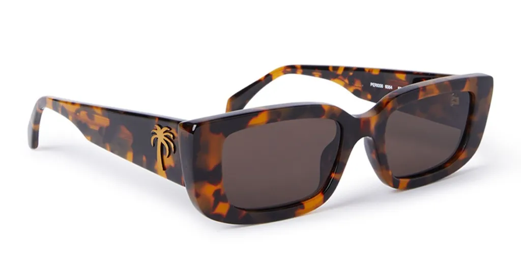Palm Angels Eyewear Yosemite Rectangle-Frame Sunglasses