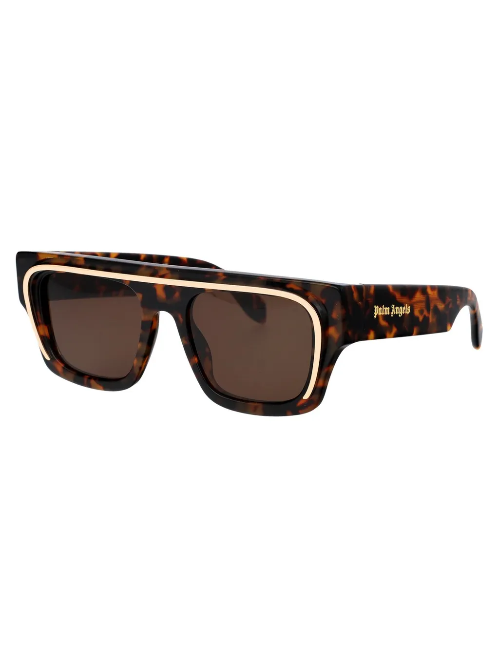 Palm Angels Eyewear Salton Square Frame Sunglasses