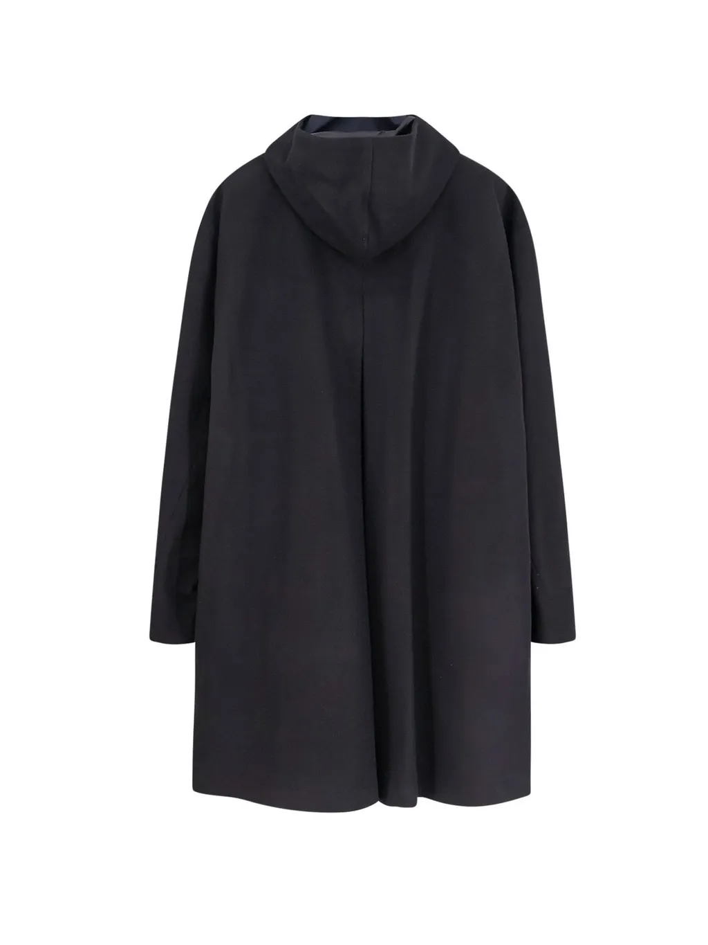 Paltò Hooded High Collar Coat