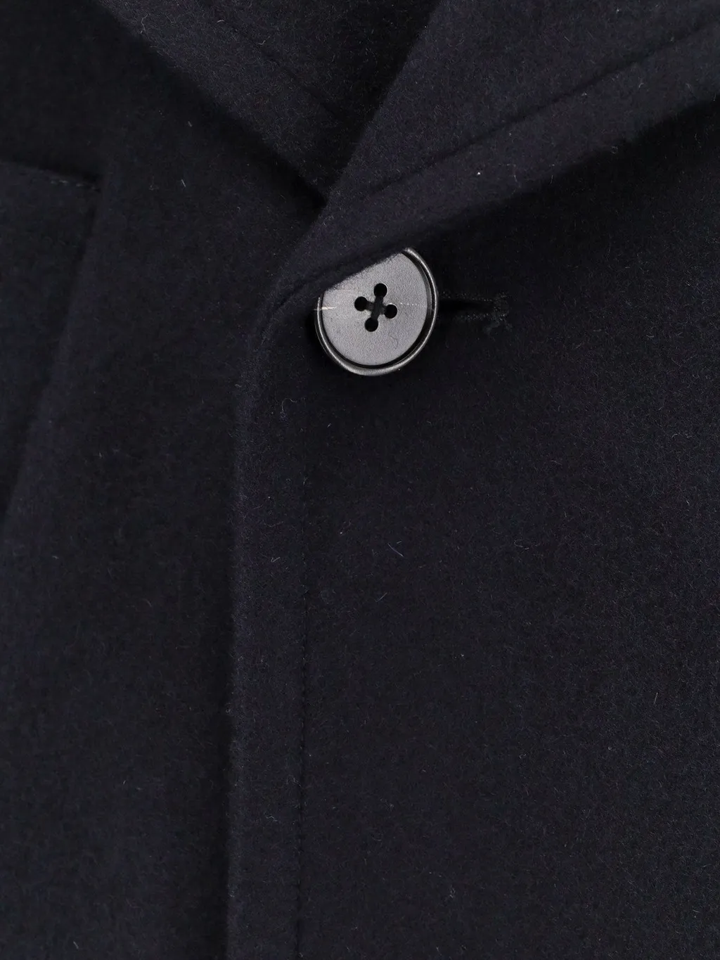 Paltò Hooded Lapel Coat