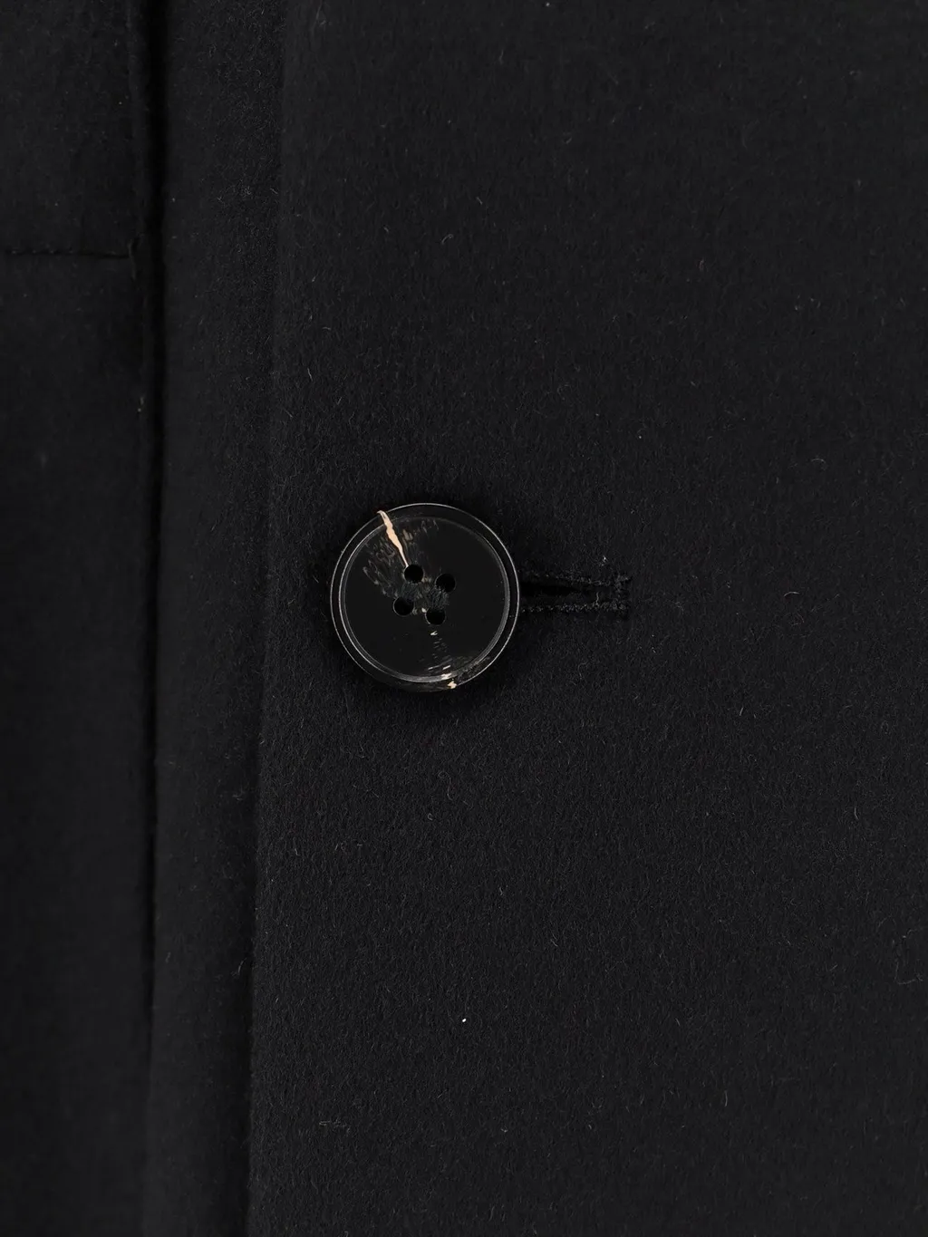 Paltò Double-Breasted Peak Lapel Coat