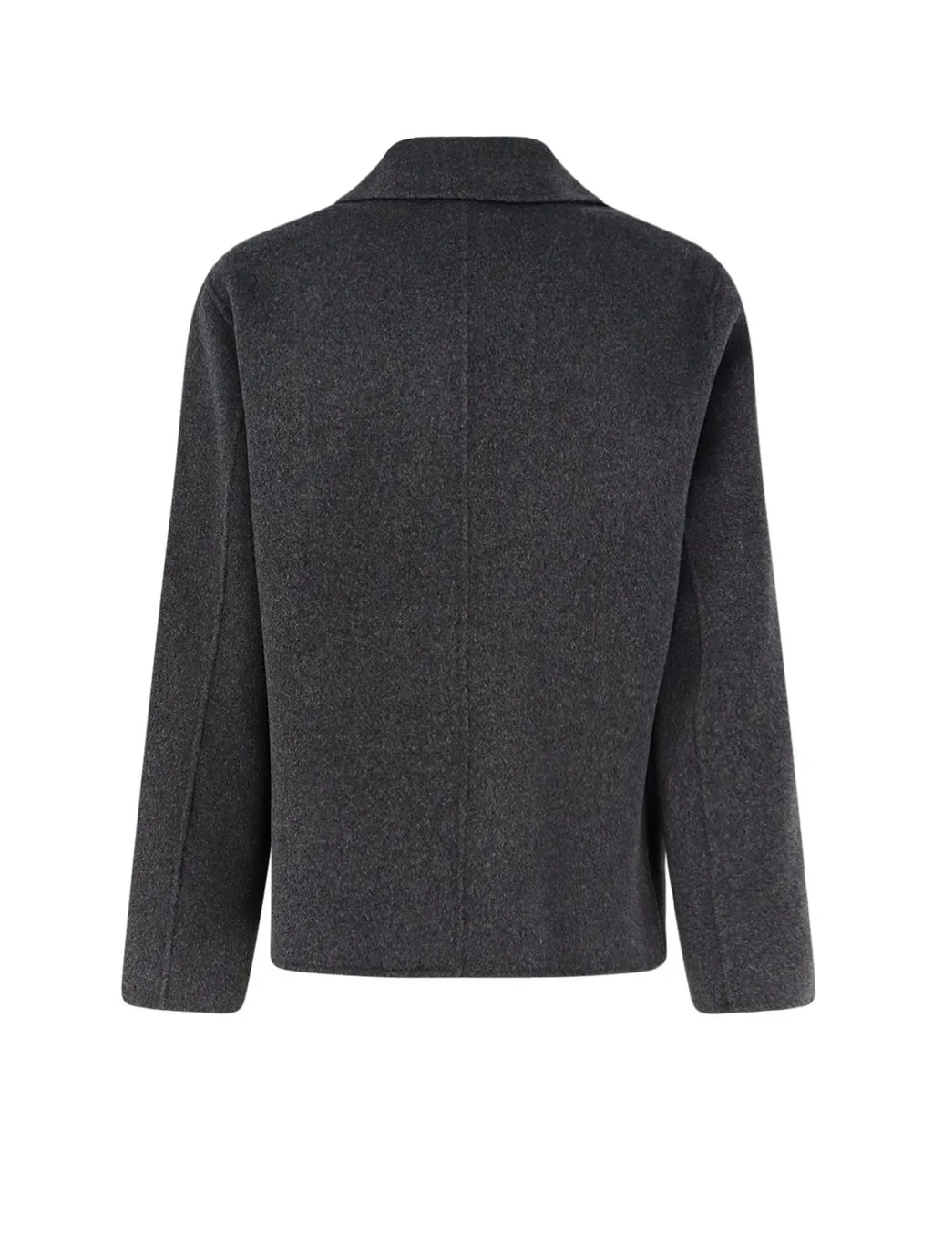Paltò Zip Closure Wool Coat
