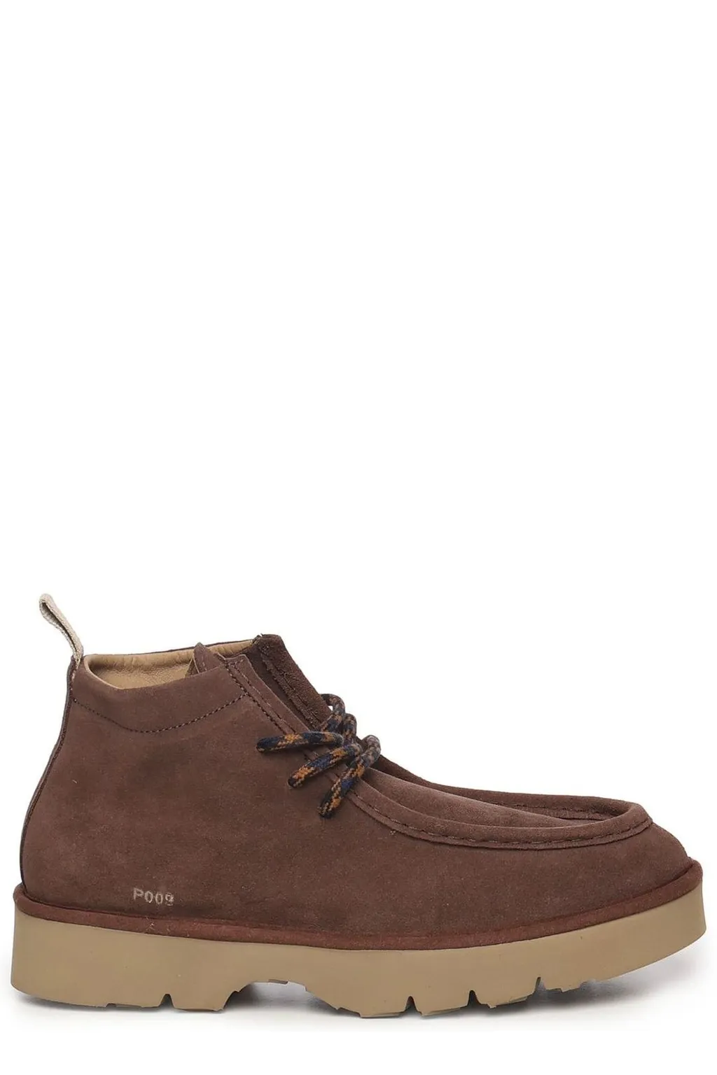 Panchic Suede Lace-Up Boots