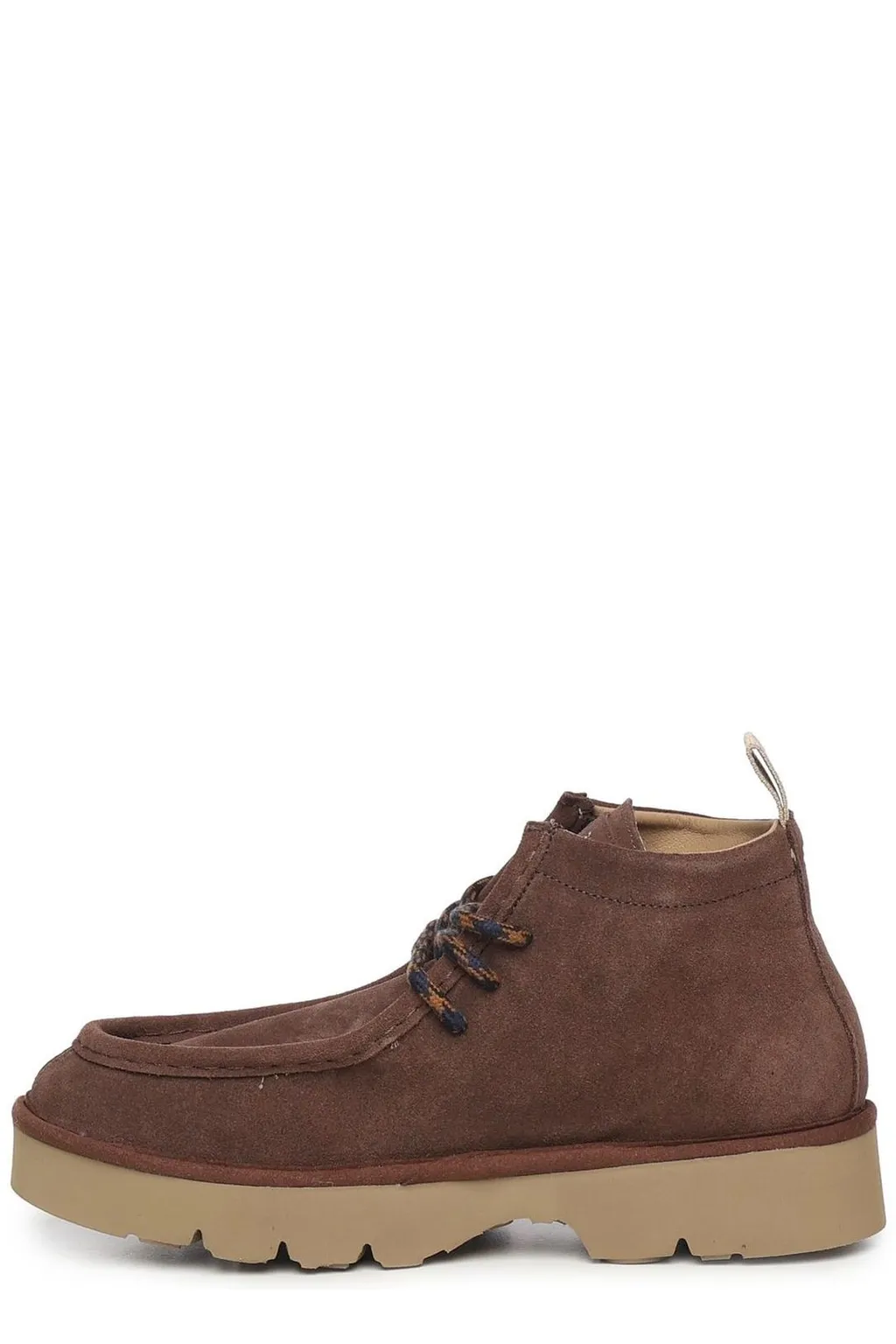 Panchic Suede Lace-Up Boots