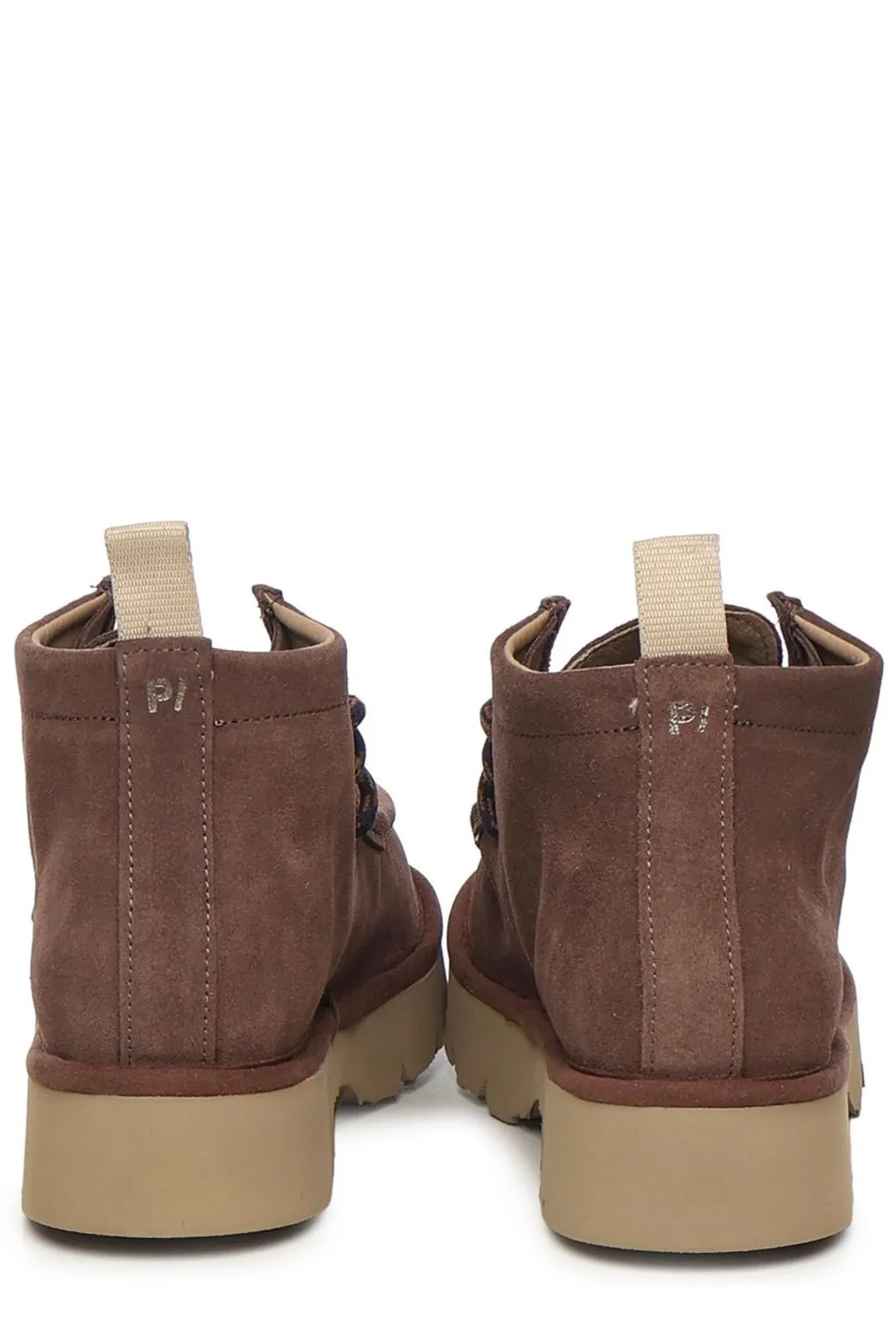 Panchic Suede Lace-Up Boots