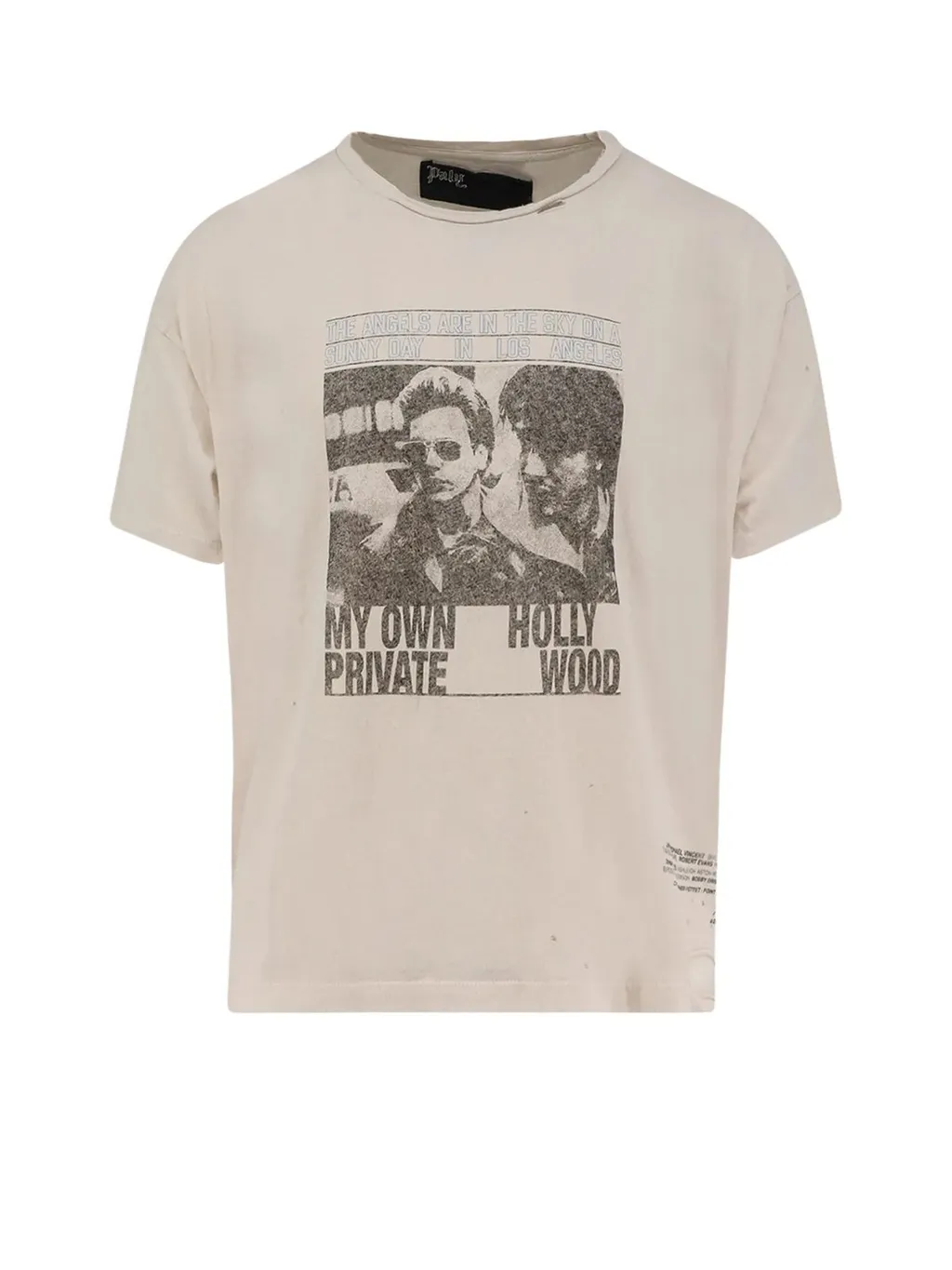 Paly Destroyed Ribbed T-Shirt
