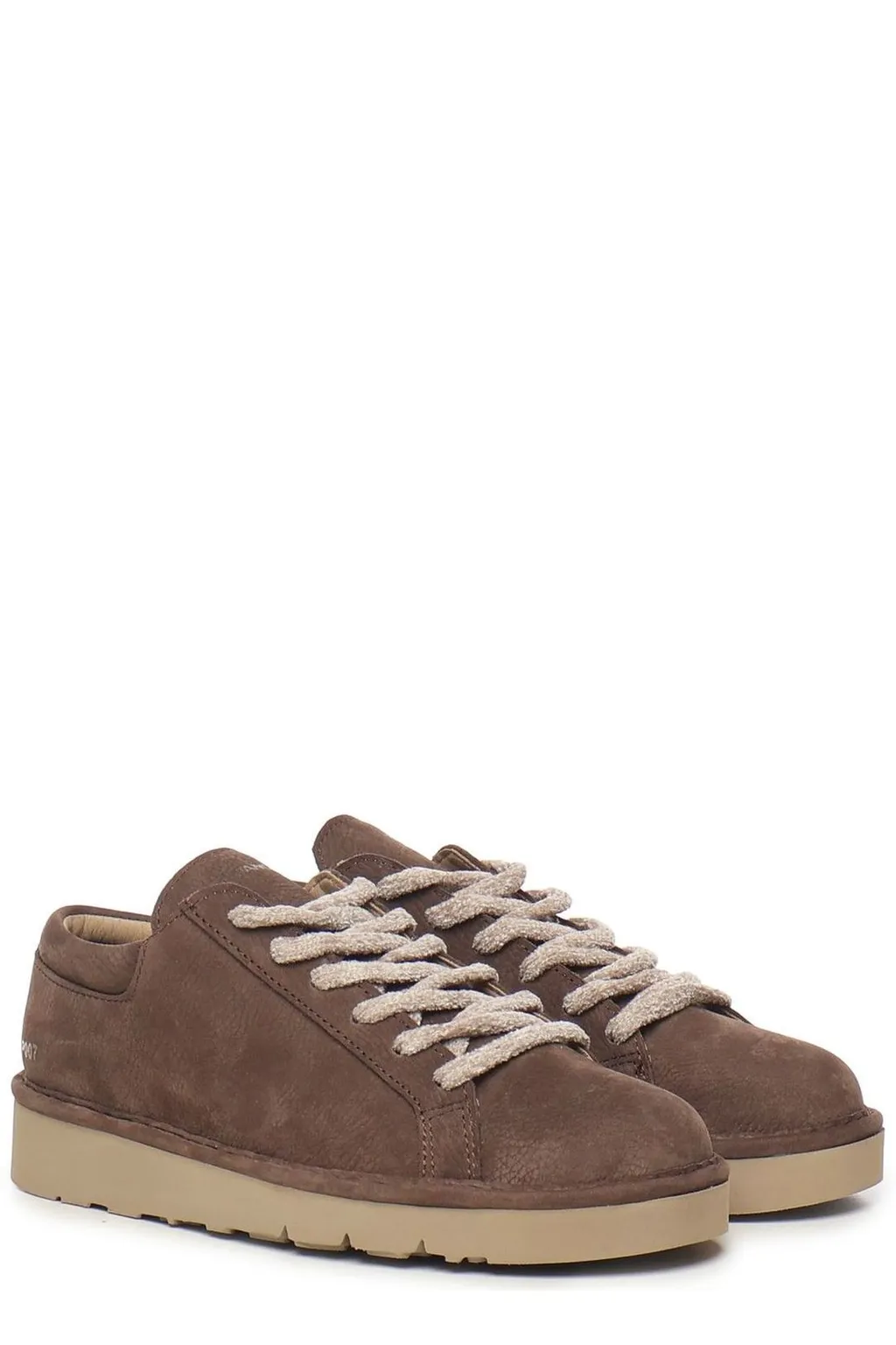 Panchic Nubuck Lace-Up Sneakers