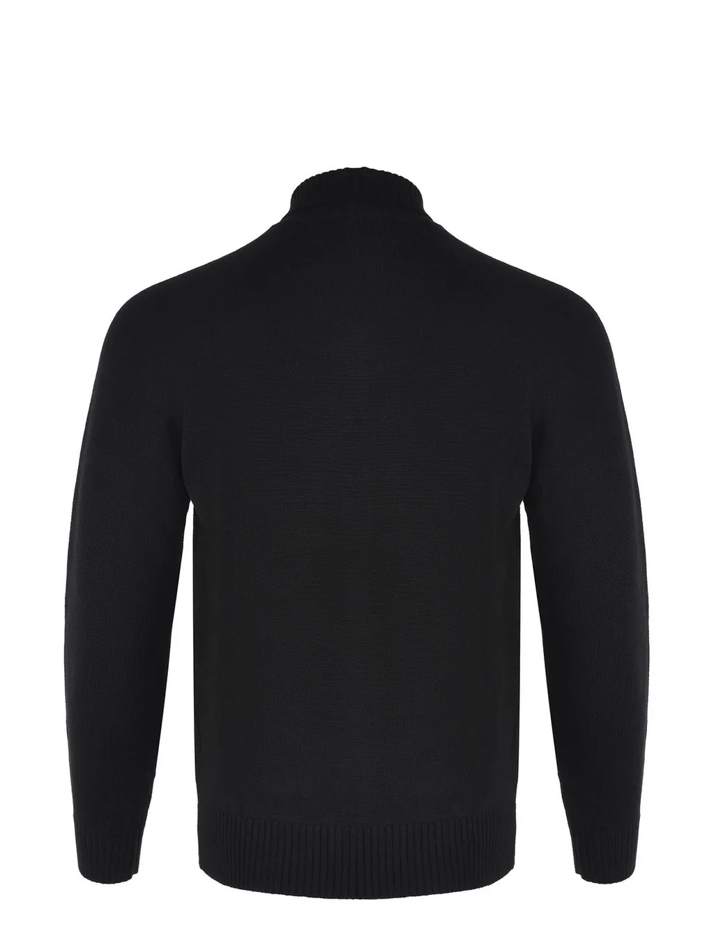 Paolo Pecora Ribbed High Collar Knitwear