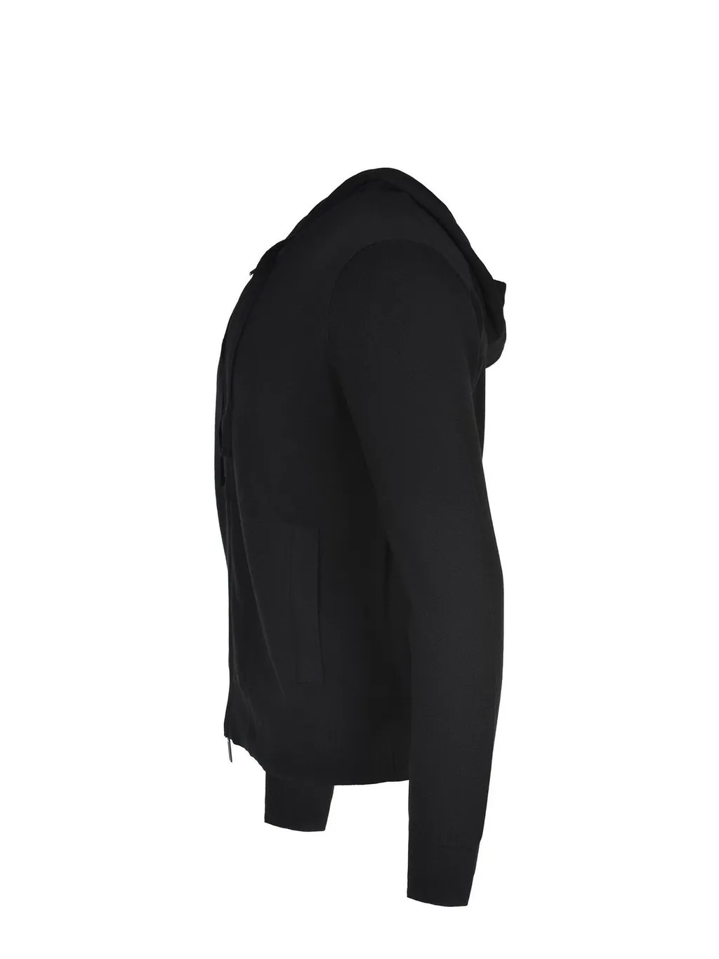 Paolo Pecora Hooded Zip-Up Sweater