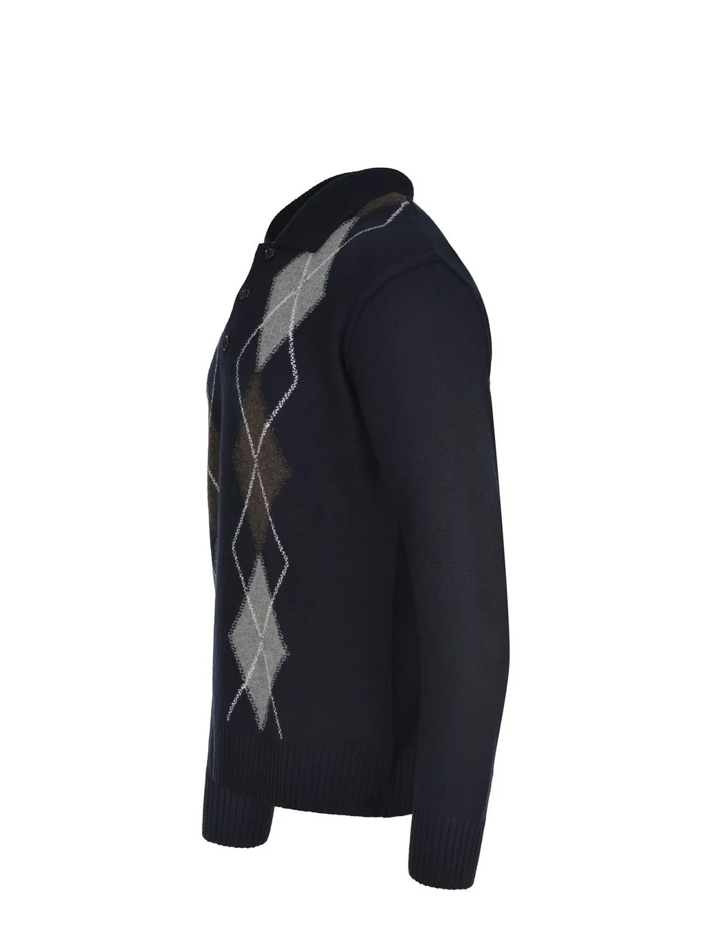 Paolo Pecora Argyle Knitwear