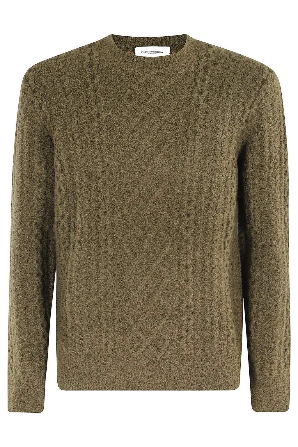 Paolo Pecora Cable-Knit Crewneck Knitwear