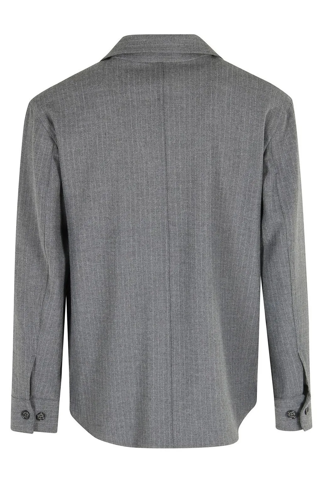 Paolo Pecora Pinstripe Buttoned Jacket