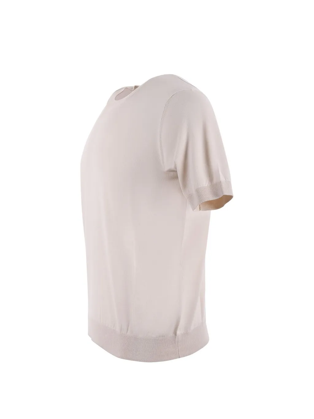 Paolo Pecora Ribbed Crew Neck T-Shirt