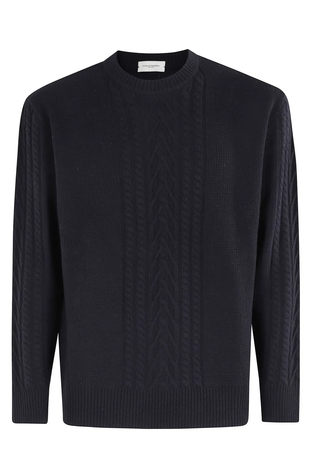 Paolo Pecora Cable-Knit Crewneck Knitwear