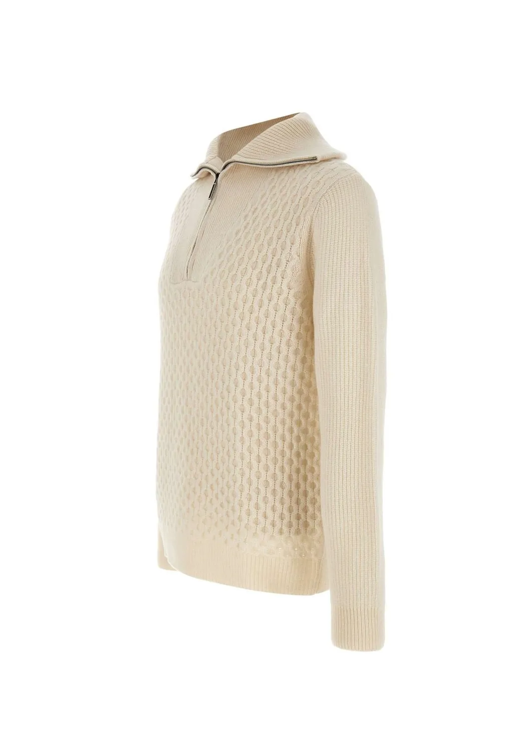 Paolo Pecora Honeycomb Half-Zip Knitwear