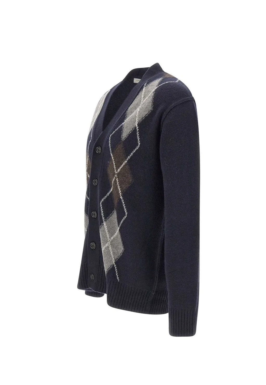 Paolo Pecora Geometric Cardigan Knitwear