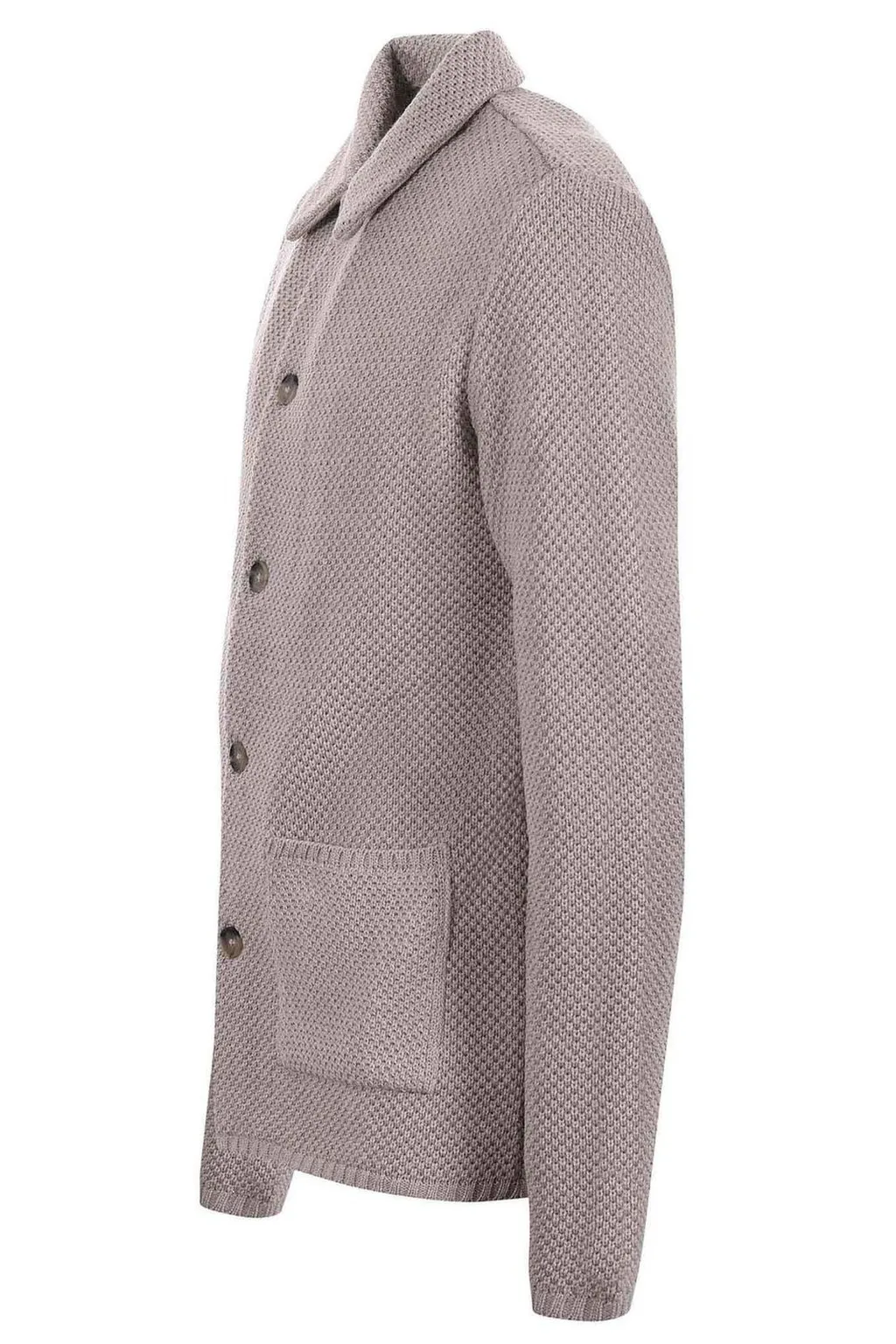 Paoloni Textured Button-Up Jacket