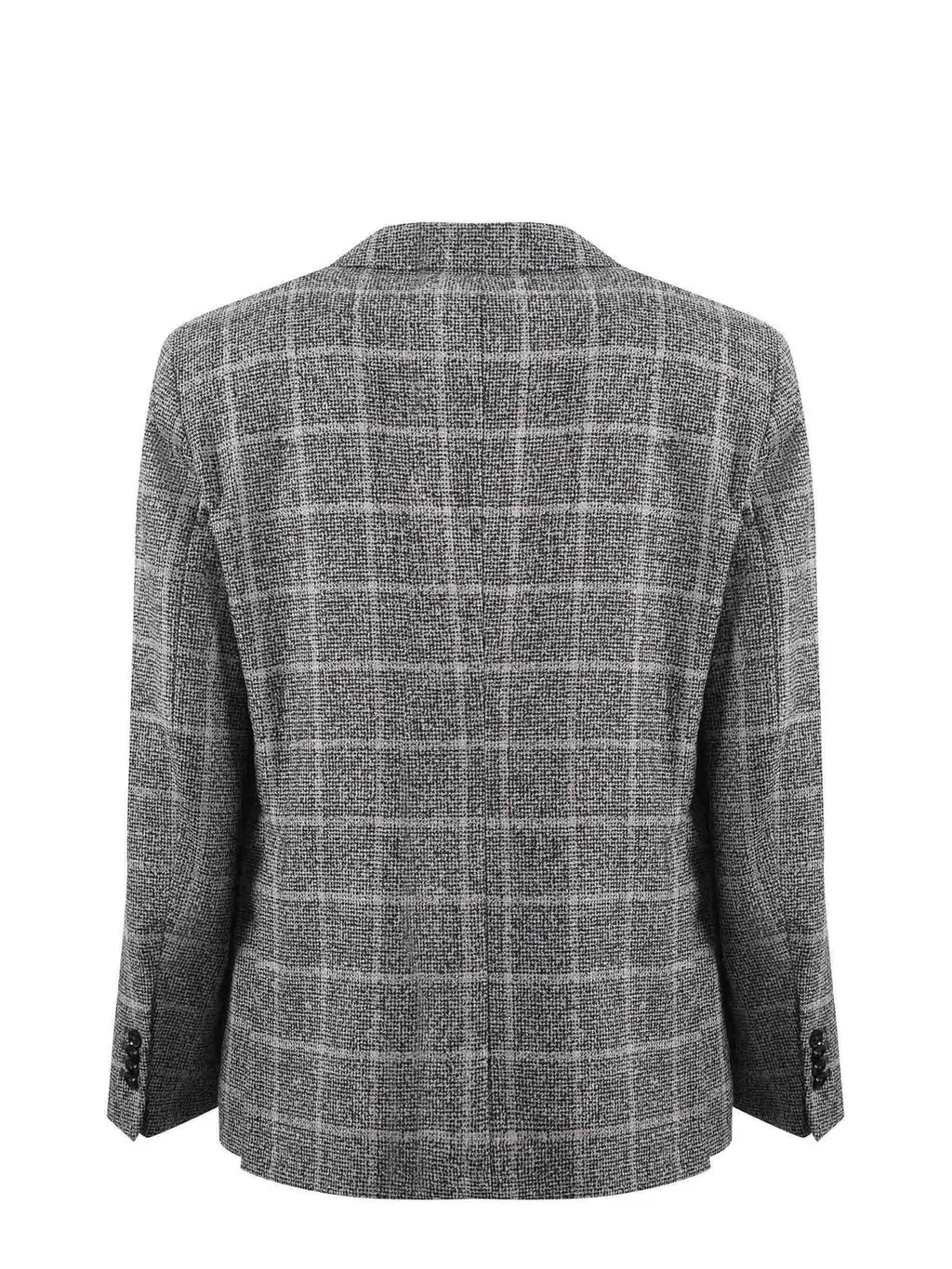 Paoloni Macro Check Wool Jacket
