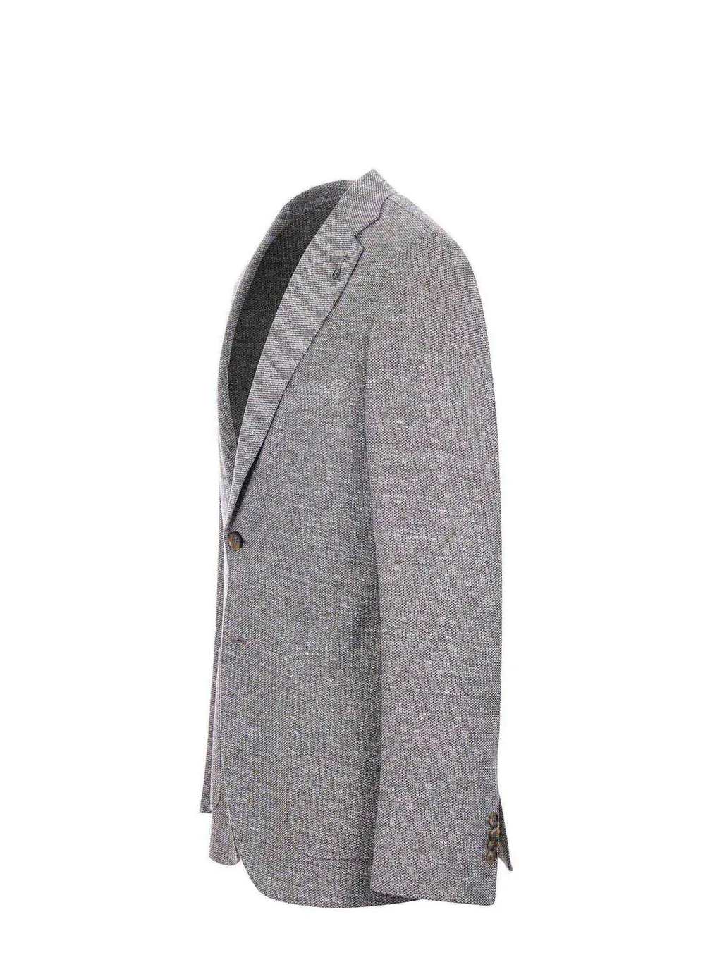 Paoloni Textured Single-Breasted Jacket