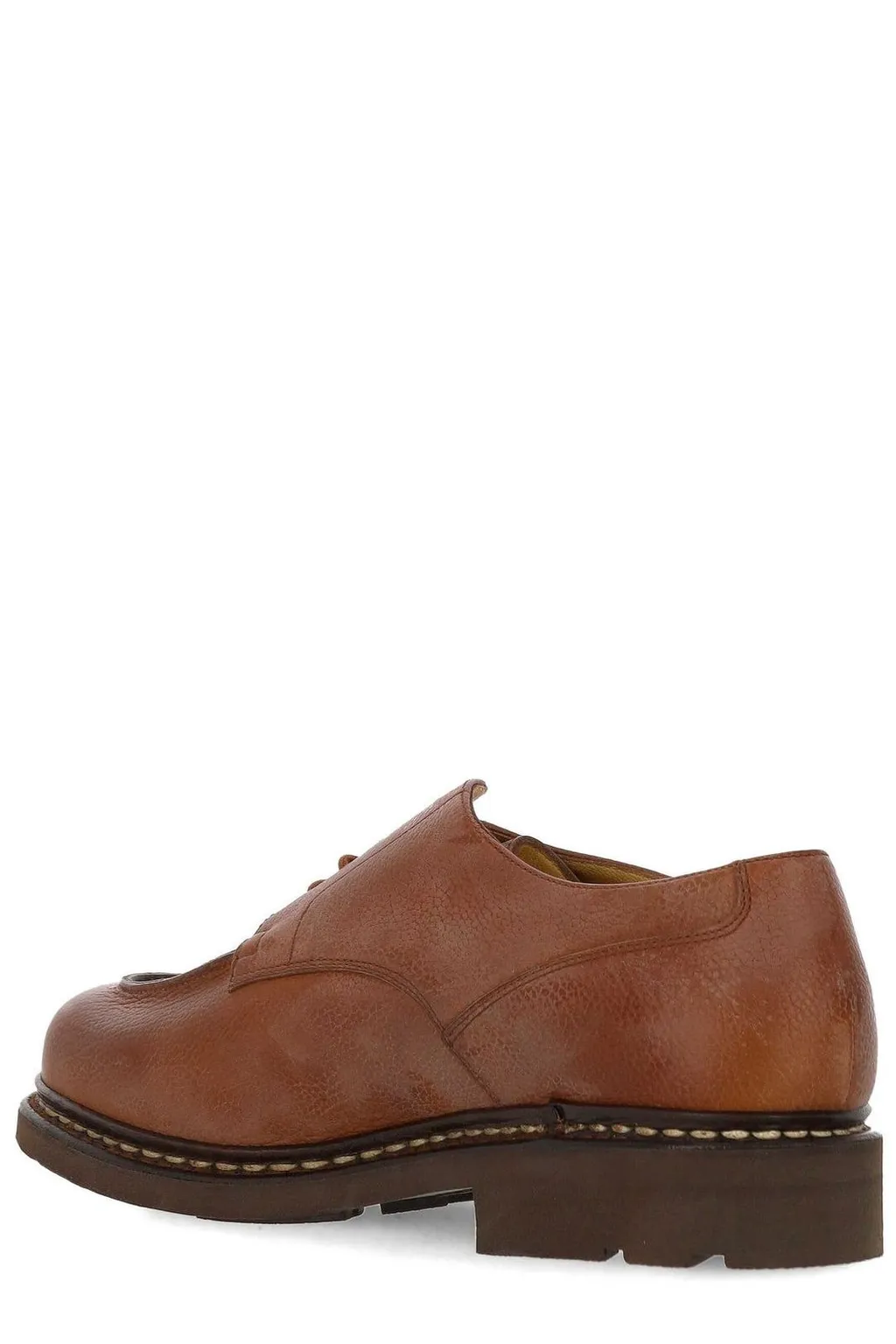 Paraboot Almond Toe Lace-Up Shoes