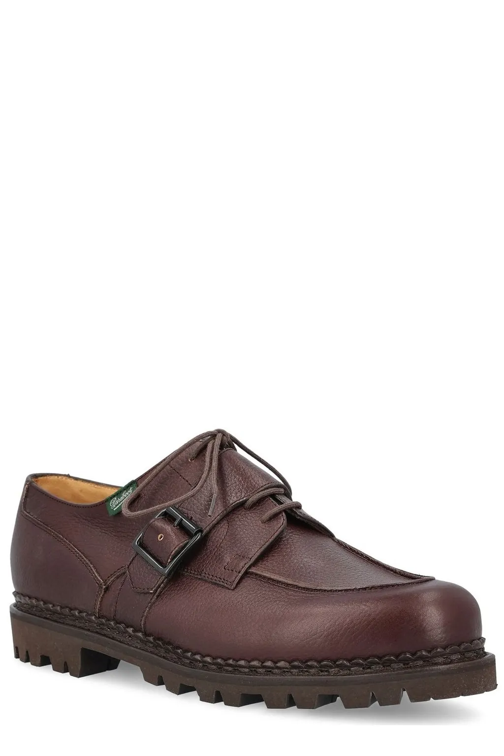 Paraboot Buckle-Detailed Lace-Up Shoes