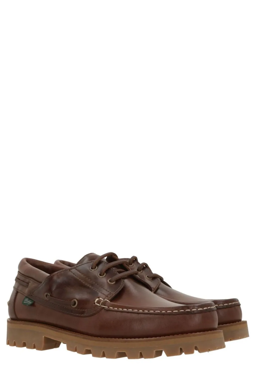 Paraboot Round-Toe Lace-Up Shoes